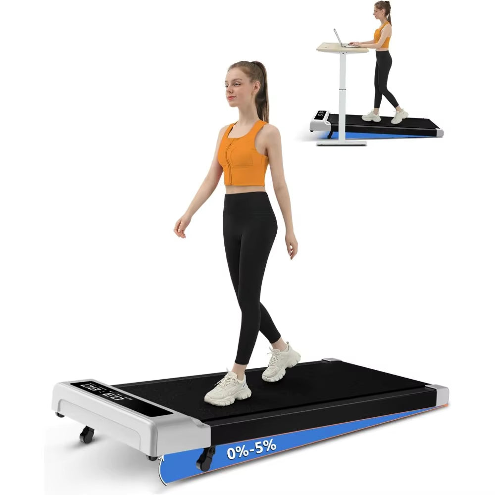 Walking Pad Treadmill, Walking Pad,2 in 1 Walking Pad for Walking, 2.5HP Compact Treadmill for Home Office with Remote Control