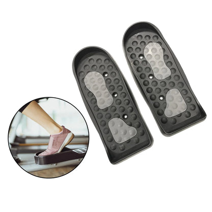 Portable Elliptical Machine Foot Pedals Leg Training Pedal Stable Lightweight Non Slip Fitness Equipment Pedals for Exercise Office Supplies