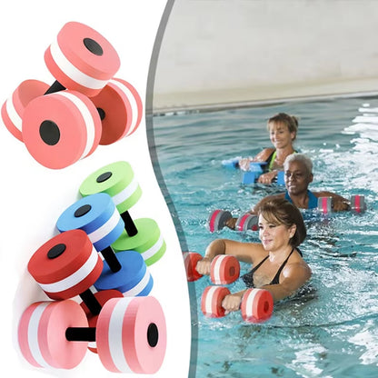 Water Floating EVA Foam Dumbbell - Adjustable Fitness Sports Goods