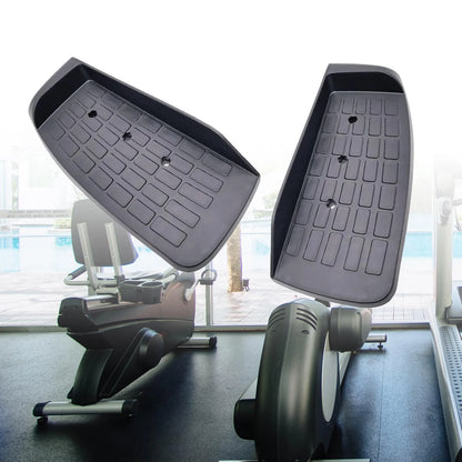 1 Pair Elliptical Machine Foot Pedals Fitness Equipment Pedals Simple to Install Elliptical Trainer Pedals for Exercise Parts