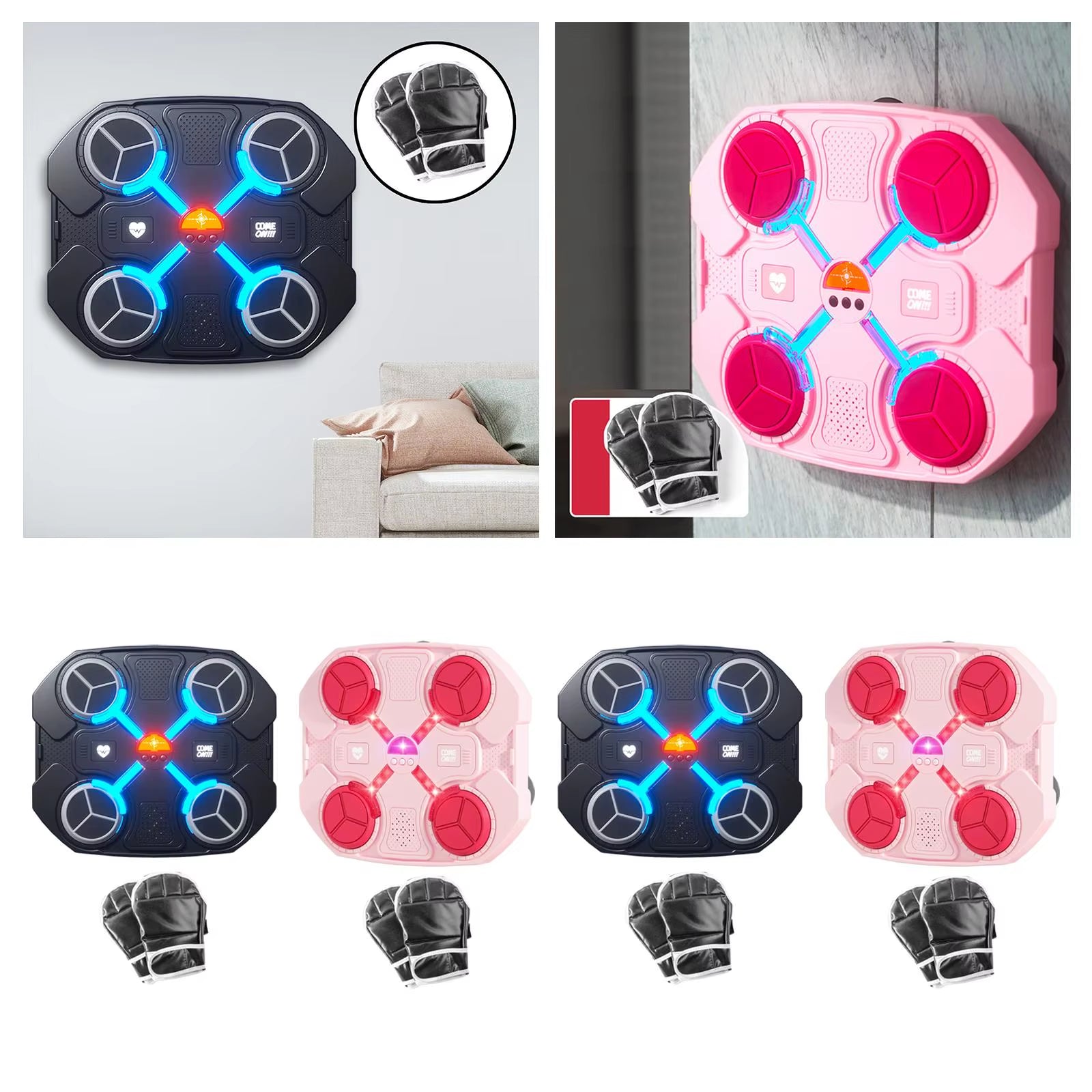 Boxing Machine Exercise Sanda Music Boxing Pads Sports Kids Adults Rhythm